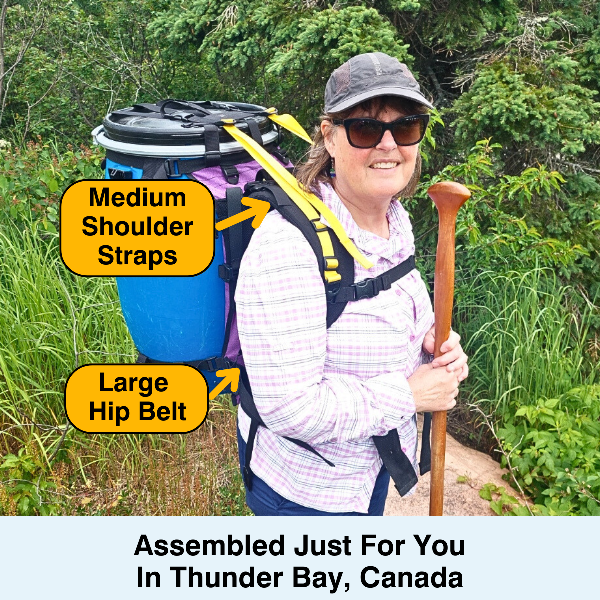 Voyageur Canoe Barrel Harness