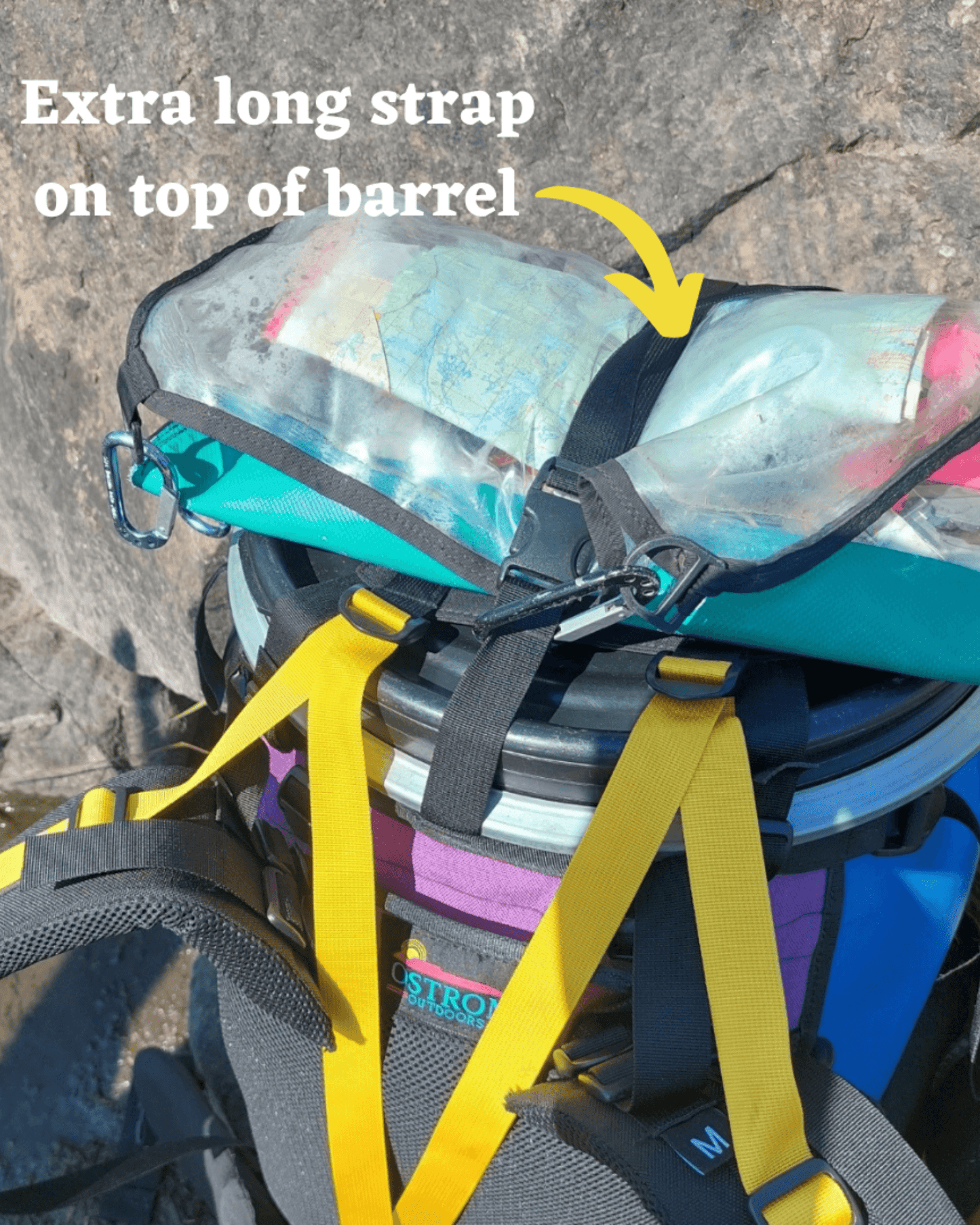 Voyageur Canoe Barrel Harness - Ostrom Outdoors