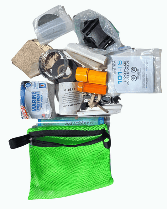 Zippered Mesh Pouch "Ditty Bag"