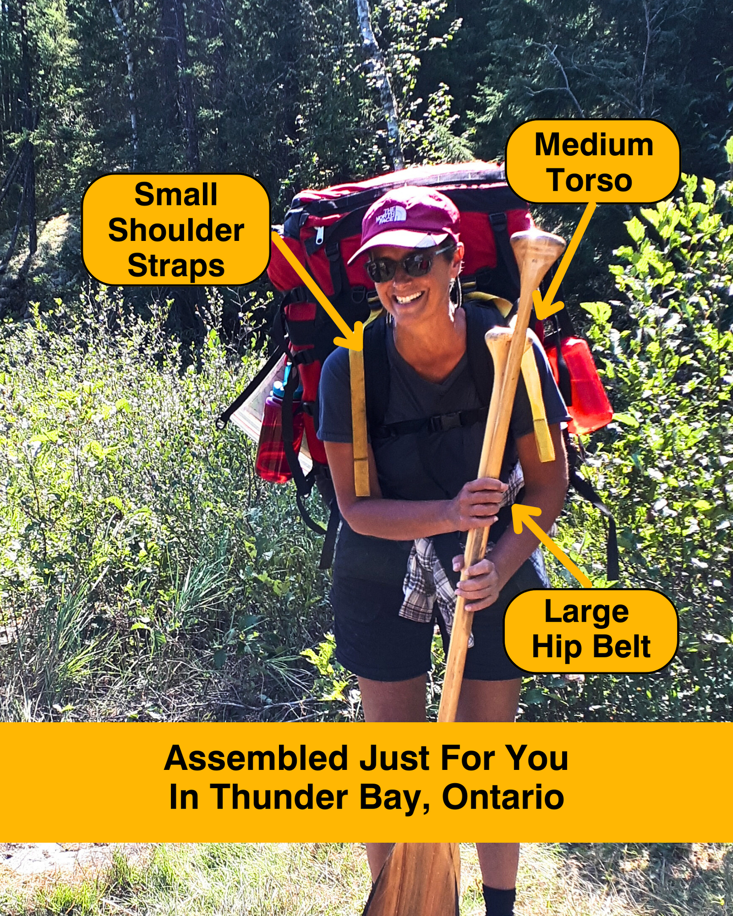 Wabakimi Internal Frame Canoe Pack