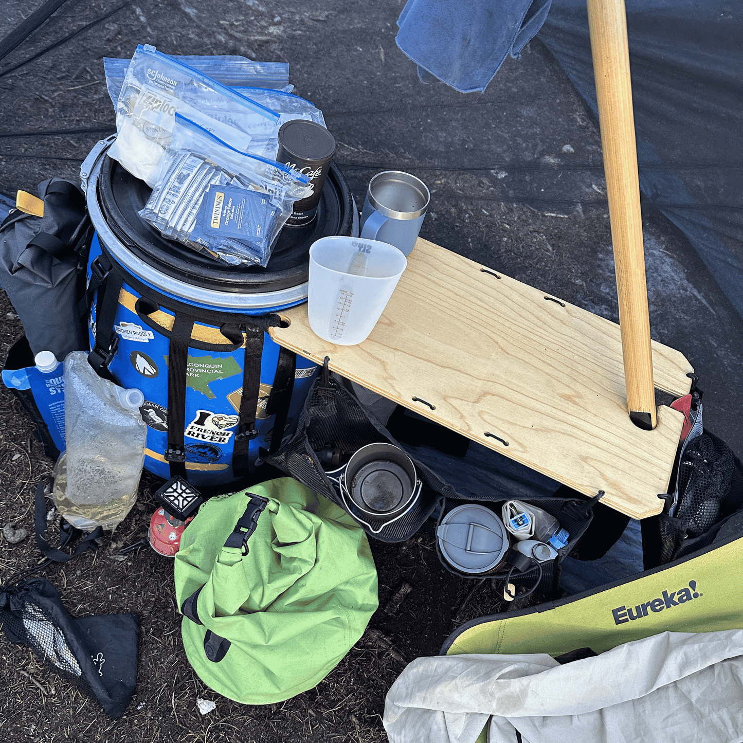 Mise En Place Camp Table - SMALL (Wood)