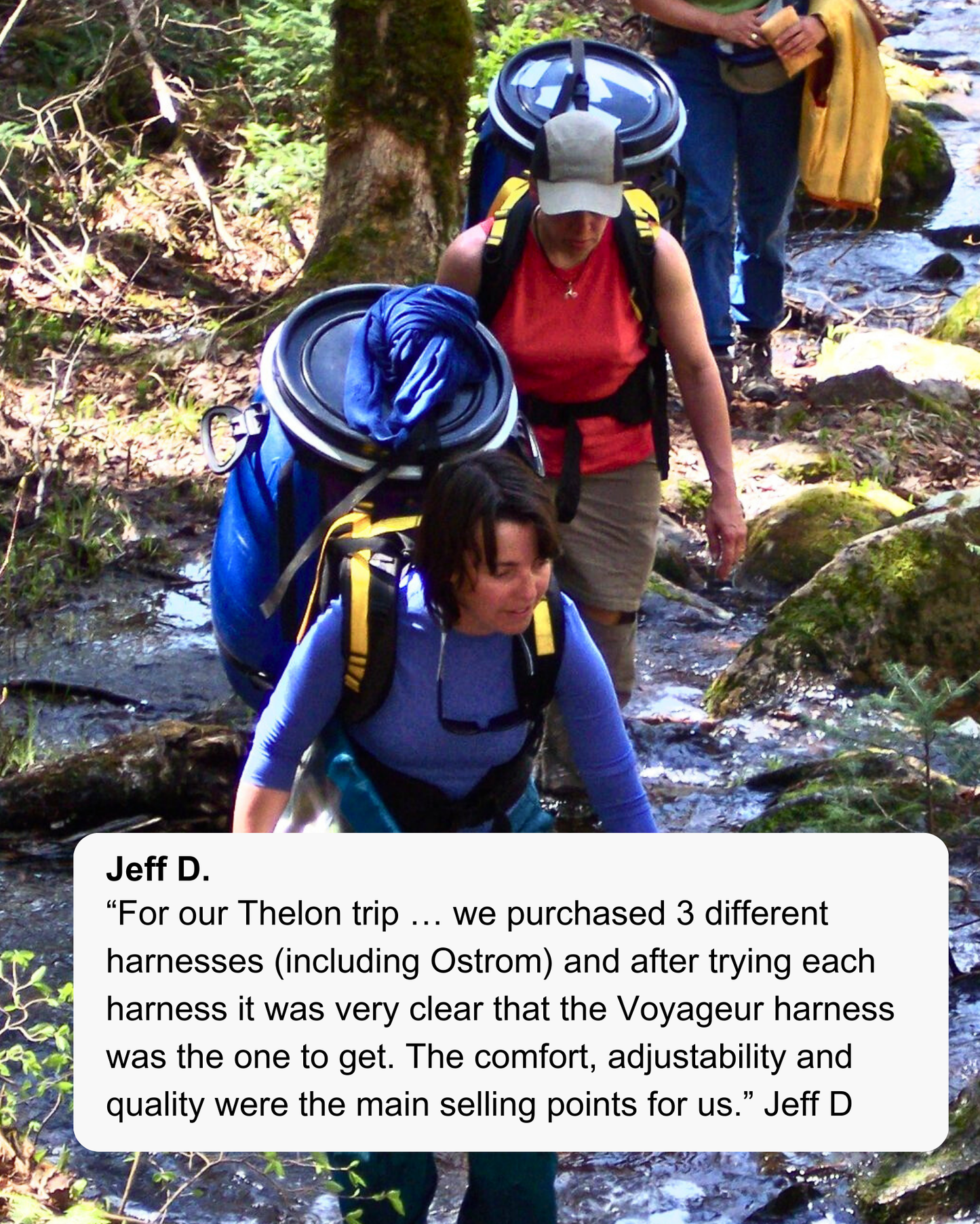 Voyageur Canoe Barrel Harness