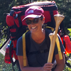  Woman with custom-fit Wabakimi portage pack 