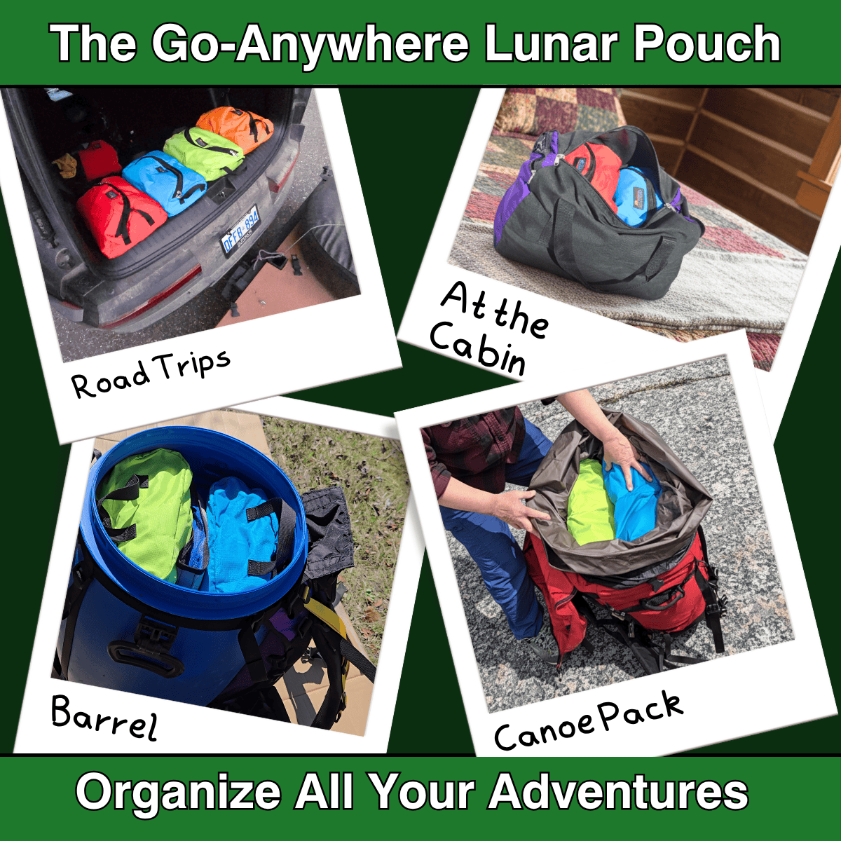 Lunar Barrel Organizer 4-Pack