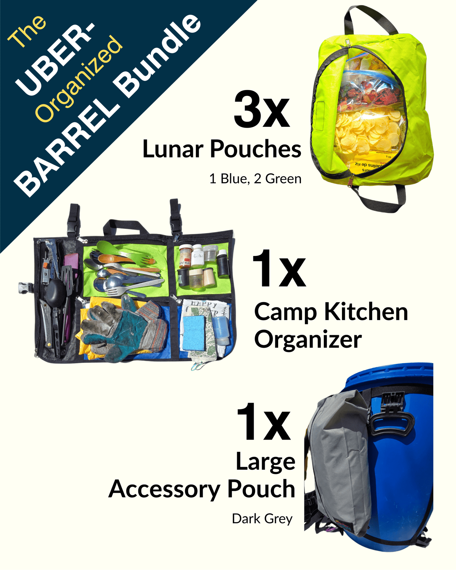 Canoe Pack & Barrel Accessories