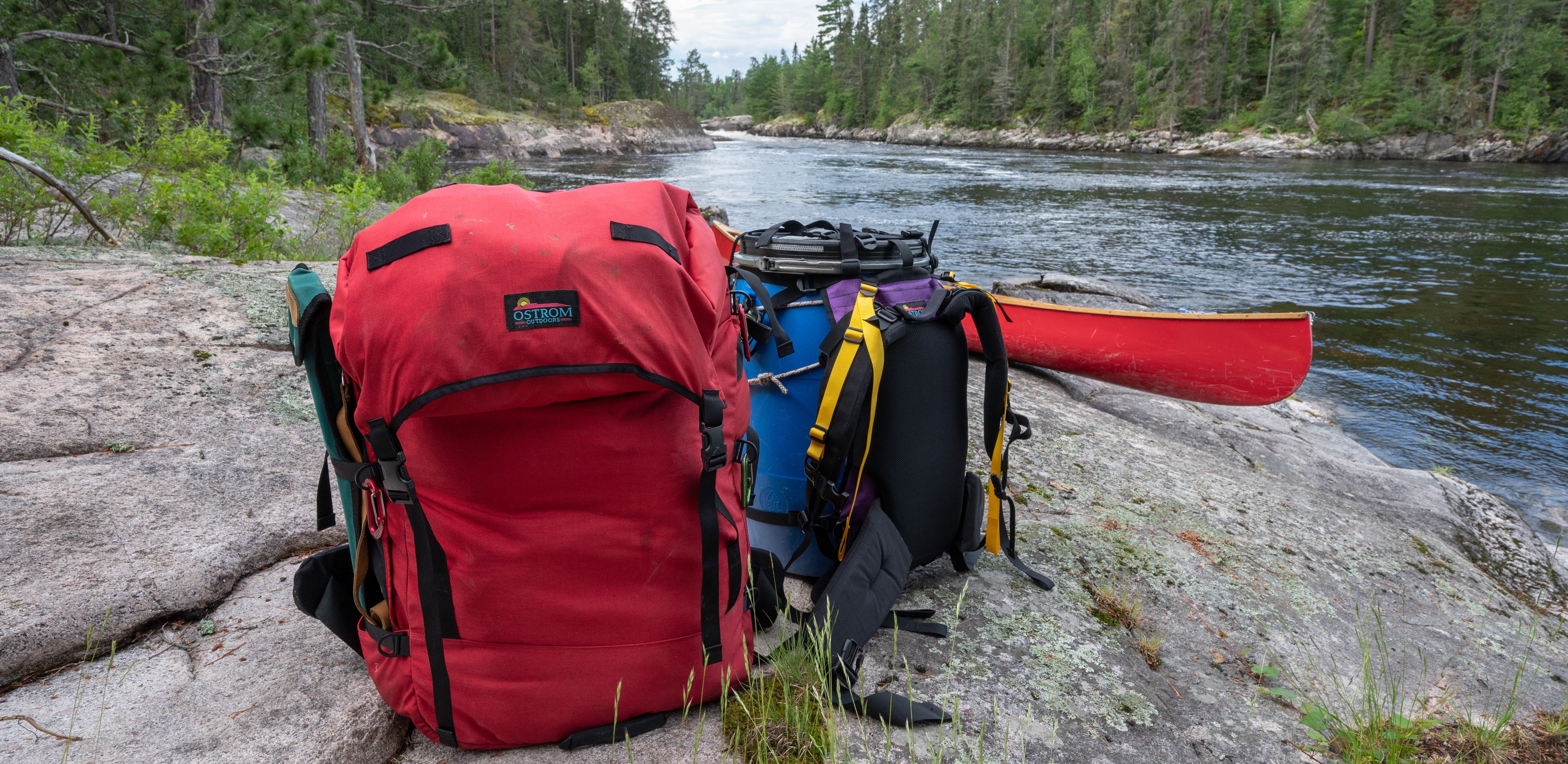Canoeing backpack shop